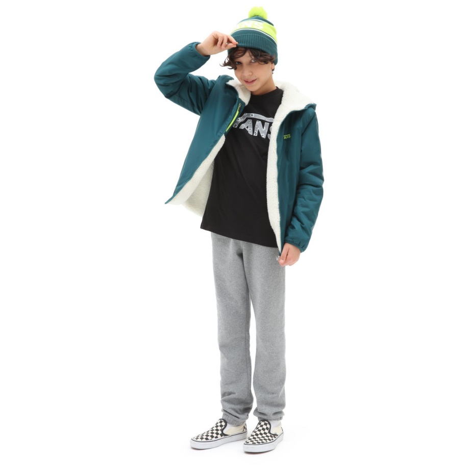 μπλουζάκι για αγόρια Vans κλασικό (8-14 ετών) μαύρο