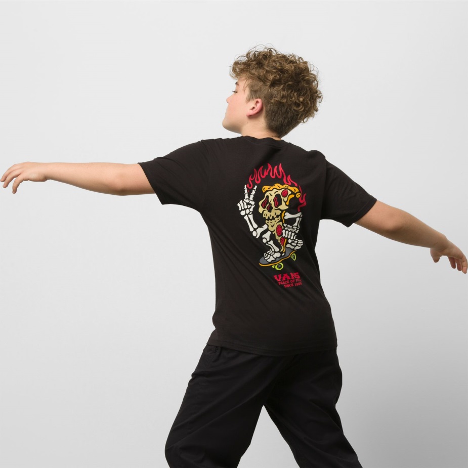 μπλουζάκι πιτσαρία παιδικά βανάκια μαύρο