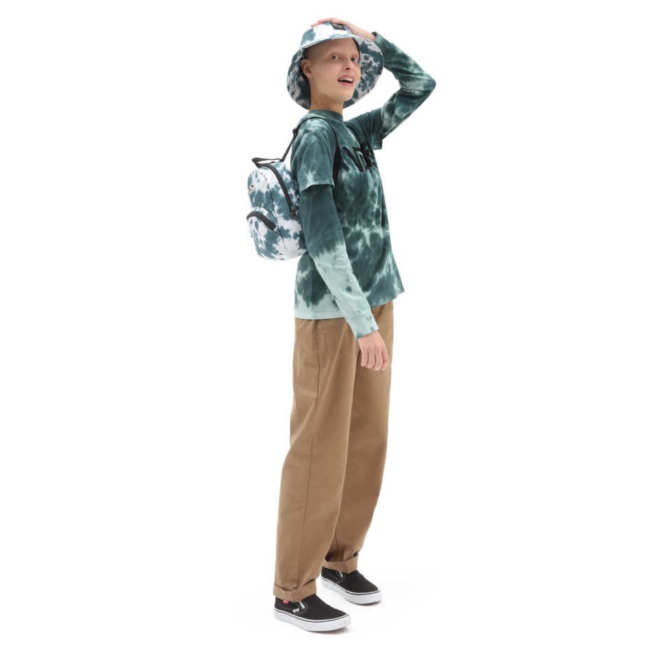 μπλουζάκι πληρώματος λογότυπο πλυσίματος φορτηγών σε σύννεφο μπλε