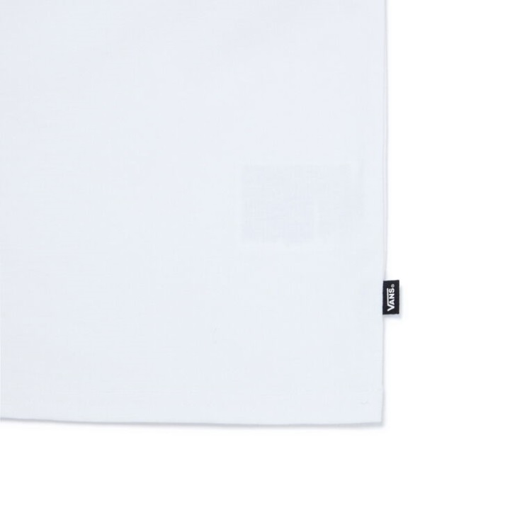 μπλουζάκι τσέπη με δαχτυλίδι βαν λευκό