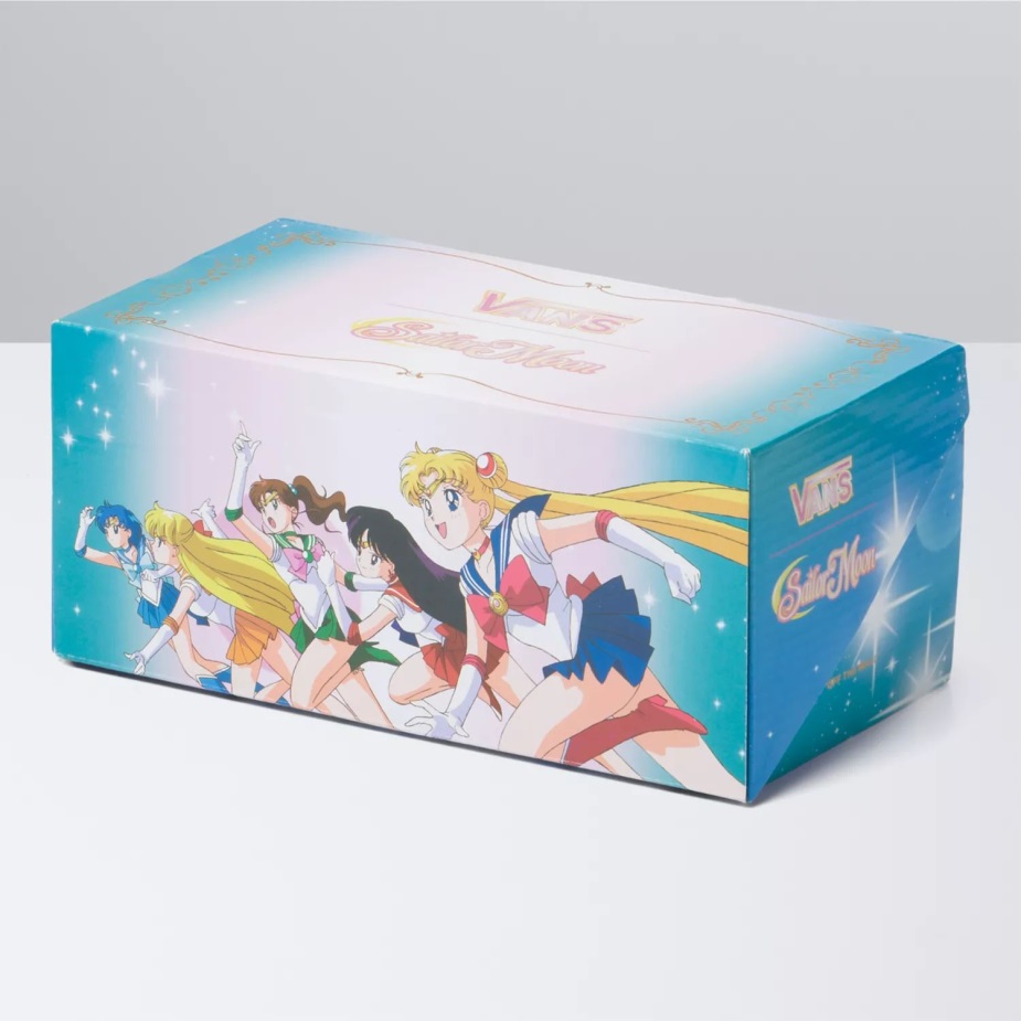 παιδικά βαν X όμορφος φύλακας Sailor Moon παλιά Skool Patchwork παπούτσια (4-8 ετών) Multi