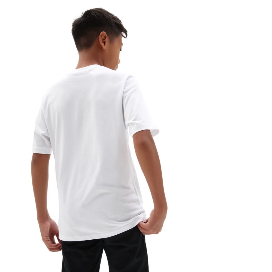 παιδικά βανάκια κλασικό μπλουζάκι (8-14 ετών) λευκό