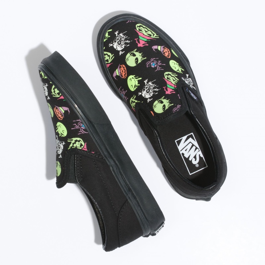 παιδικά φορτηγά Trippy Drip Glow κλασικό Slip-on μαύρο