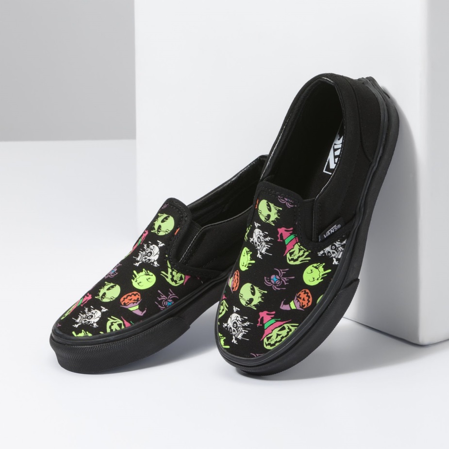 παιδικά φορτηγά Trippy Drip Glow κλασικό Slip-on μαύρο