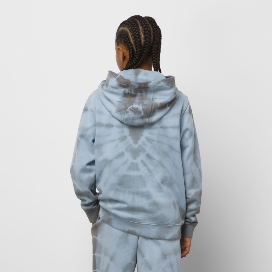 παιδικά φορτηγά με λογότυπο γραβάτα βαφής με κουκούλα Ashley Blue