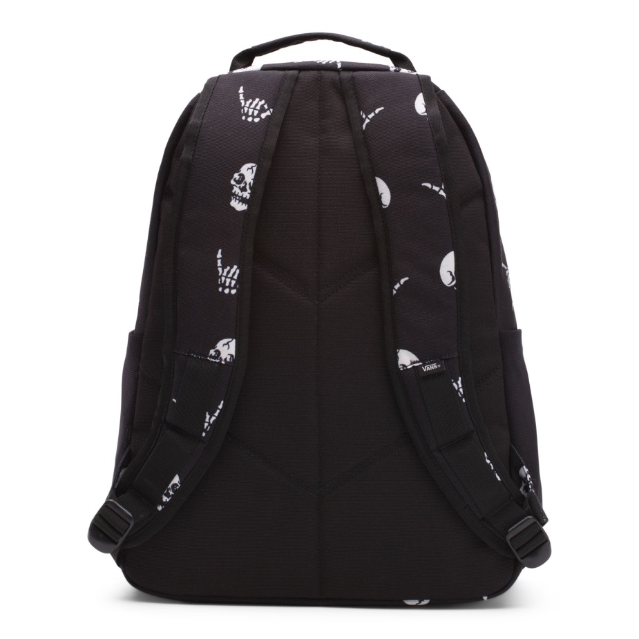 σακίδιο πλάτης βαν σοκαριστικό μαύρο-αντίκα λευκό