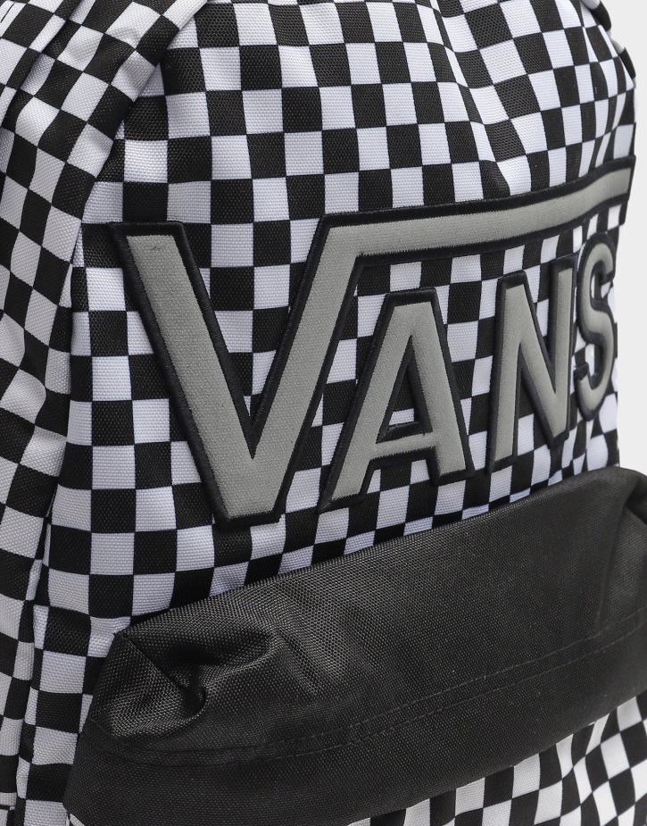 σακίδιο σκακιέρας Vans λευκό