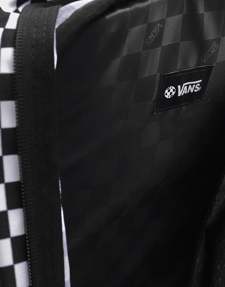 σακίδιο σκακιέρας Vans λευκό