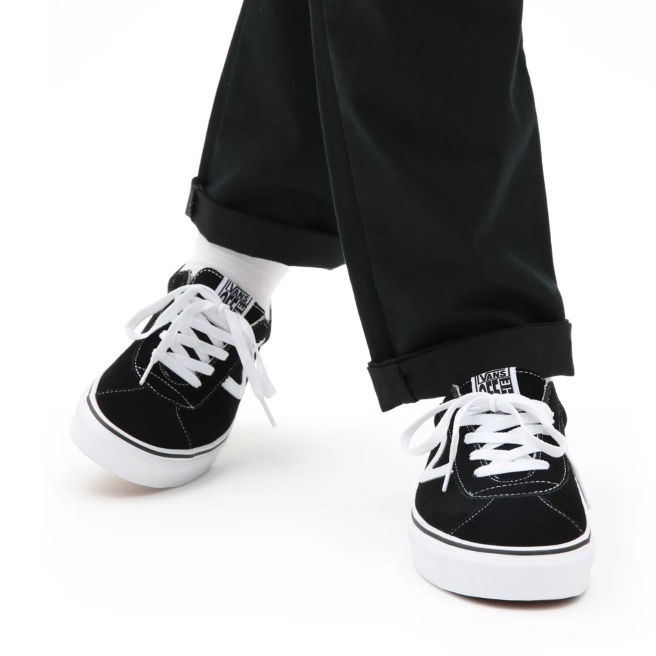 σουέτ βαν αθλητικά παπούτσια μαύρα