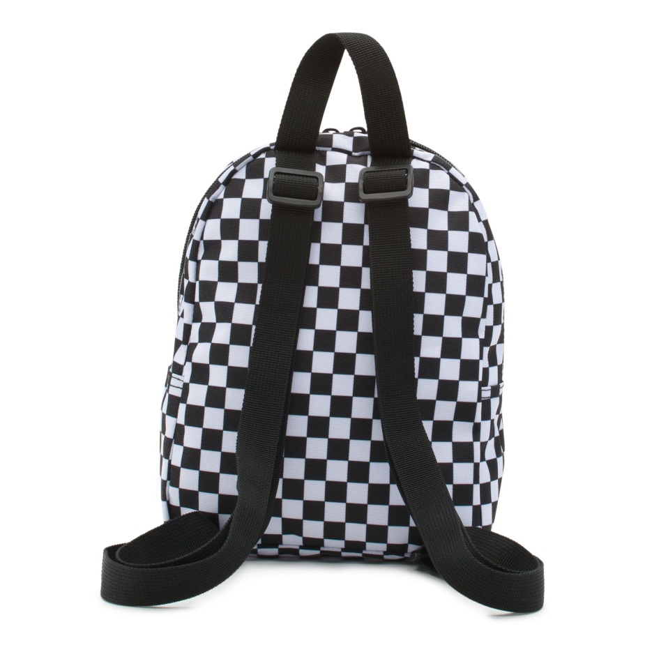 τα φορτηγά πήραν αυτό το μίνι σακίδιο πλάτης μαύρο-άσπρο σκακιέρα