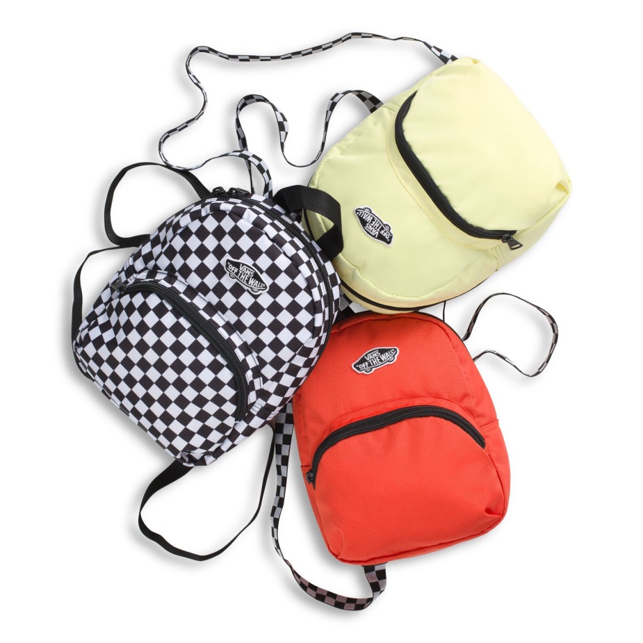 τα φορτηγά πήραν αυτό το μίνι σακίδιο πλάτης μαύρο-άσπρο σκακιέρα