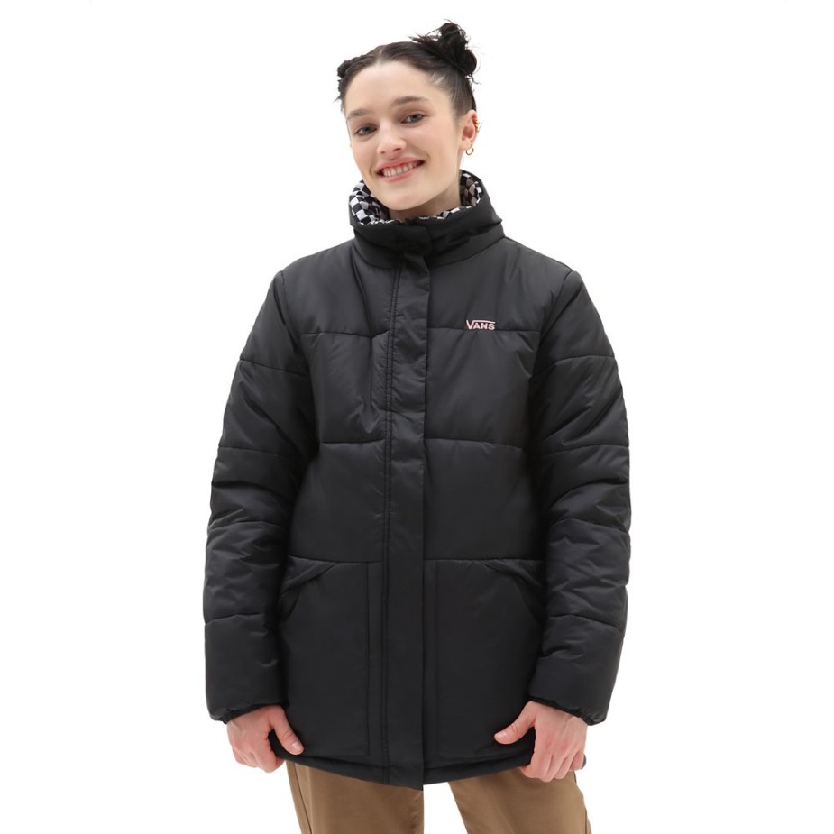 τα φορτηγά του στέλνουν αναστρέψιμο Mte Puffer Jacket μαύρο