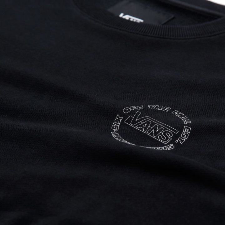 ταινία Vans σε Fleece Crew μαύρο