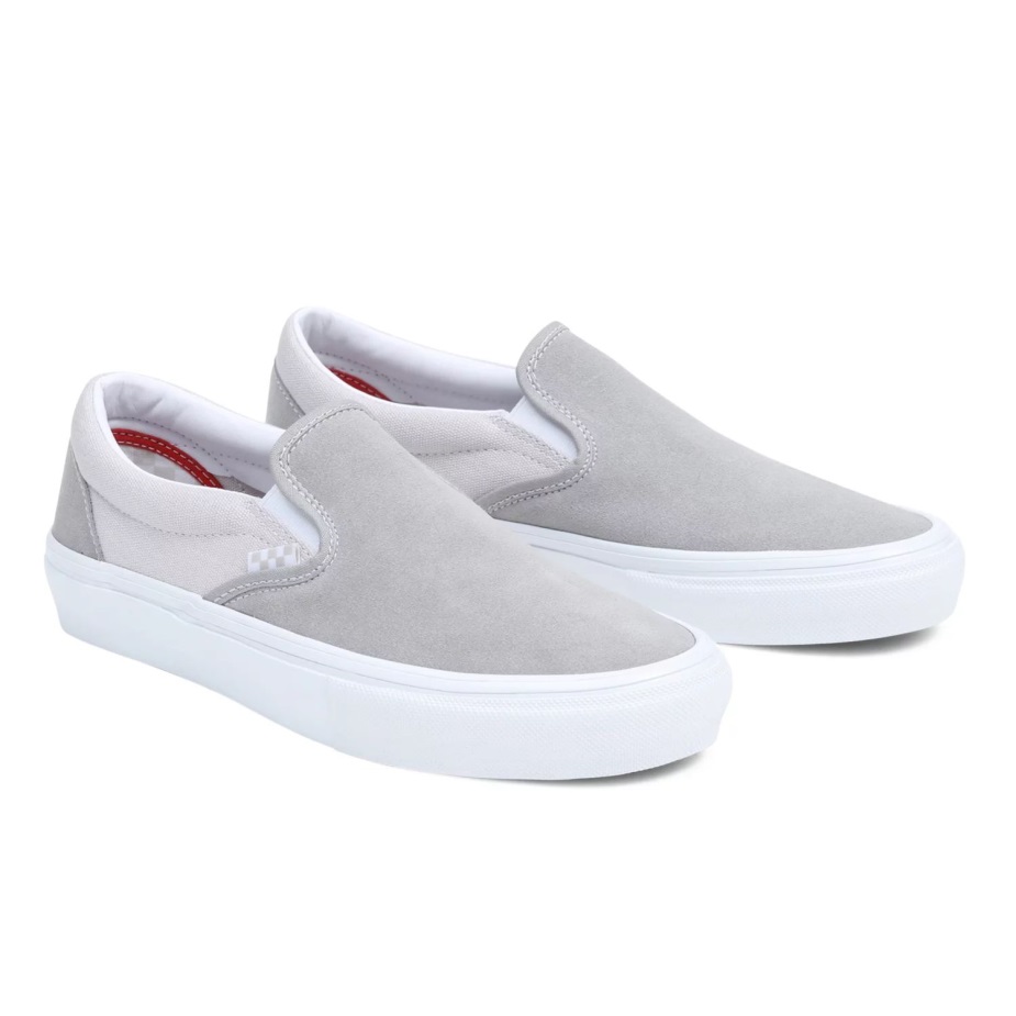 φορητά Skate Slip-on παπούτσια λευκά