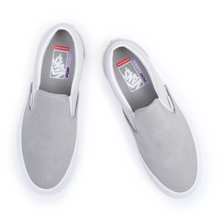 φορητά Skate Slip-on παπούτσια λευκά