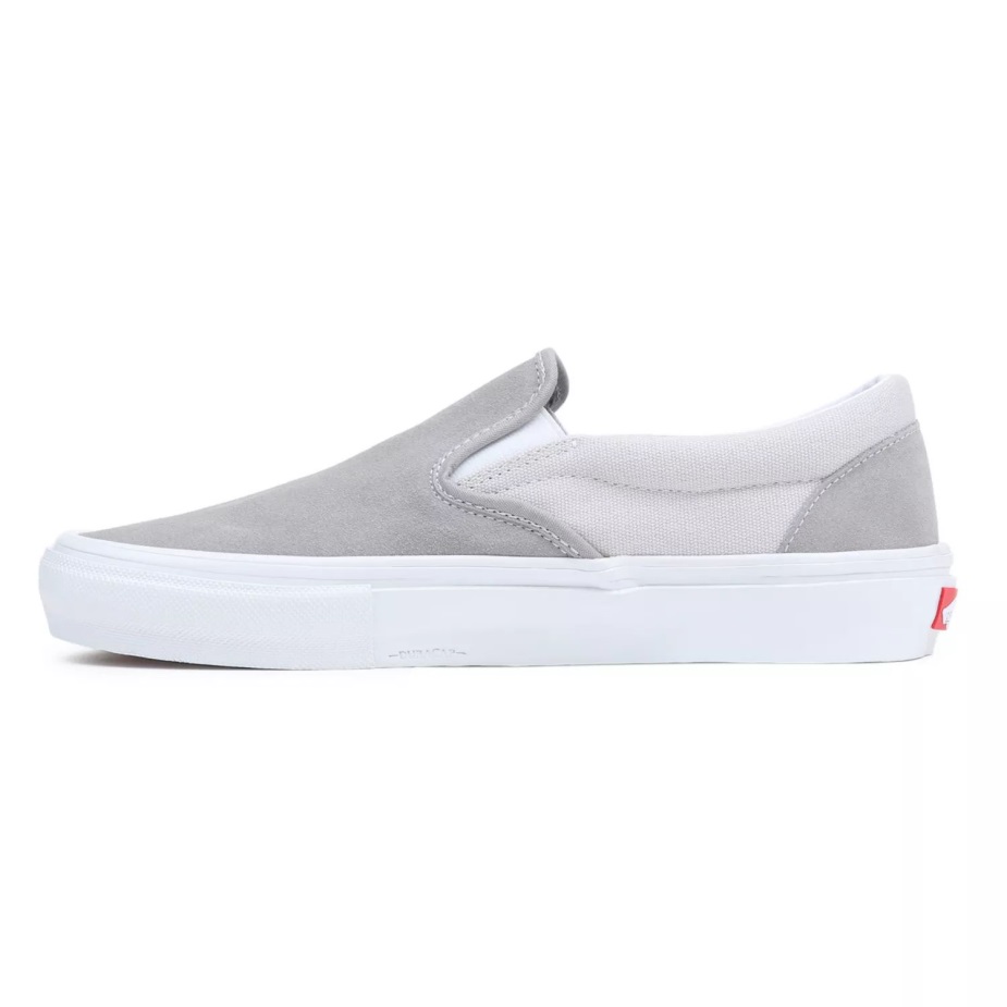 φορητά Skate Slip-on παπούτσια λευκά