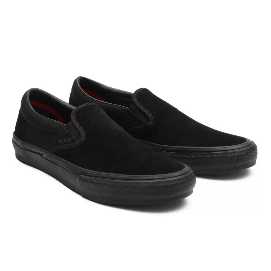 φορητά Skate Slip-on παπούτσια μαύρα