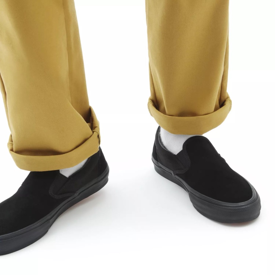 φορητά Skate Slip-on παπούτσια μαύρα