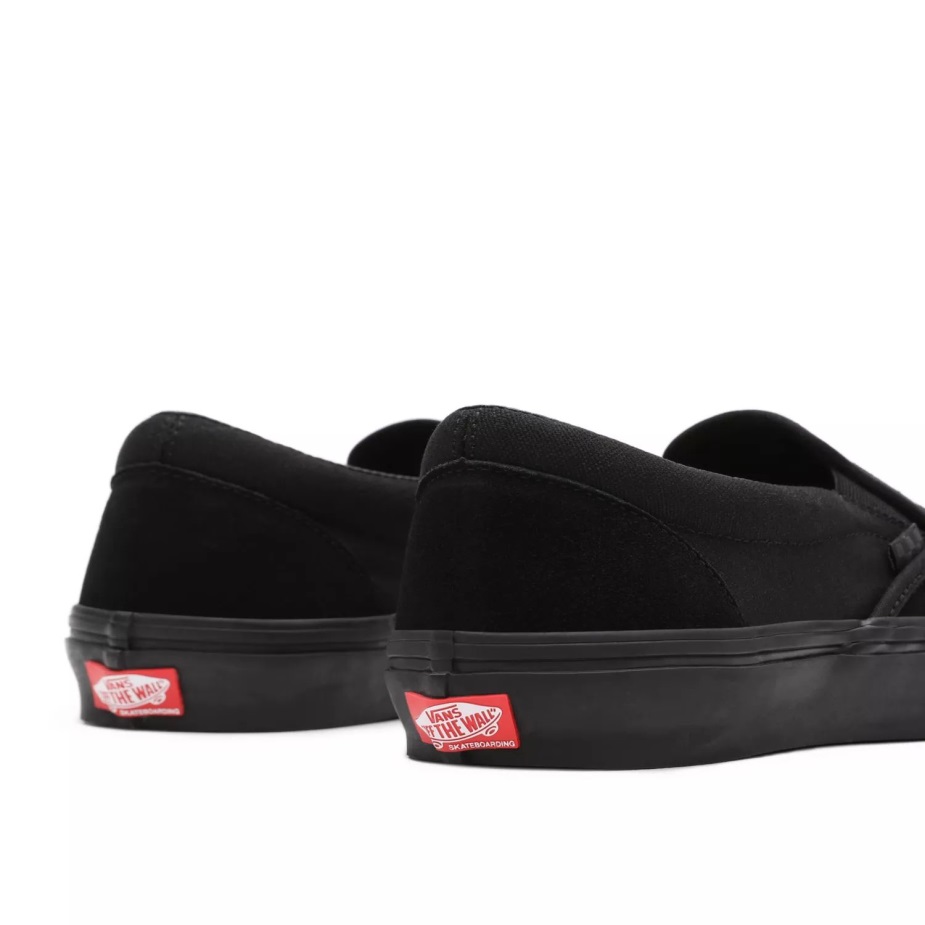 φορητά Skate Slip-on παπούτσια μαύρα