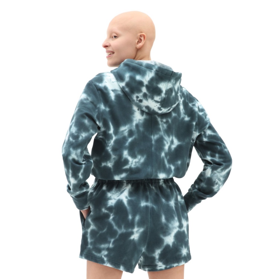 φορμάκι με κουκούλα μπλε πλύσιμο σύννεφων