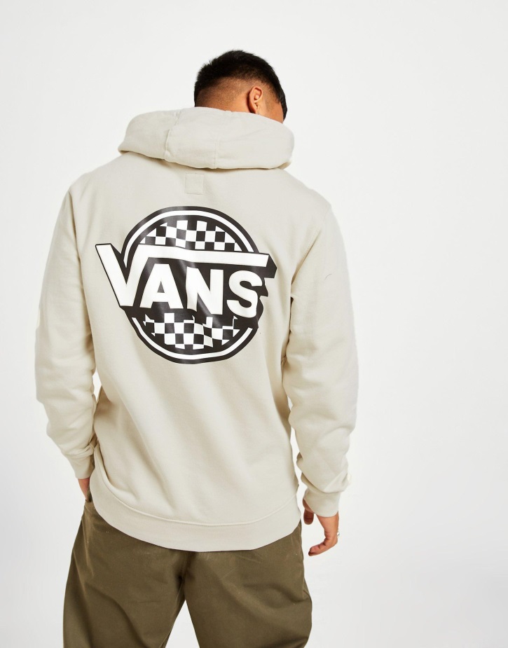 φορτηγά 3d Check Hoodie γκρι