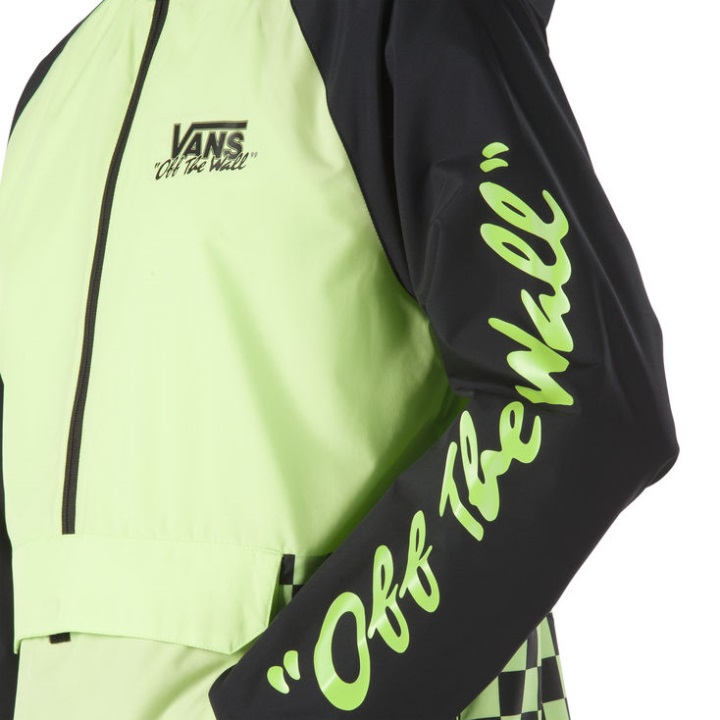 φορτηγά Bmx από τον τοίχο Anorak έντονο πράσινο-μαύρο