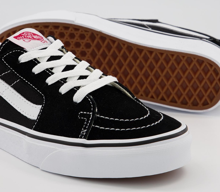 φορτηγά Sk8 Low Trainers μαύρο αληθινό λευκό