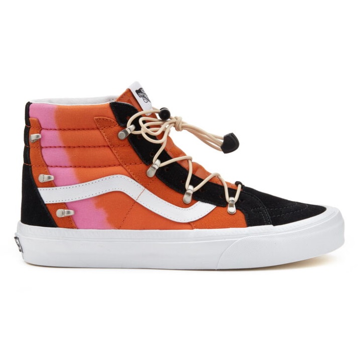 φορτηγά Sk8-hi Echo Dx Fusion μαύρο-πορτοκαλί