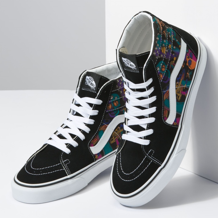 φορτηγά Sk8-hi Trippy Drip Black Multi