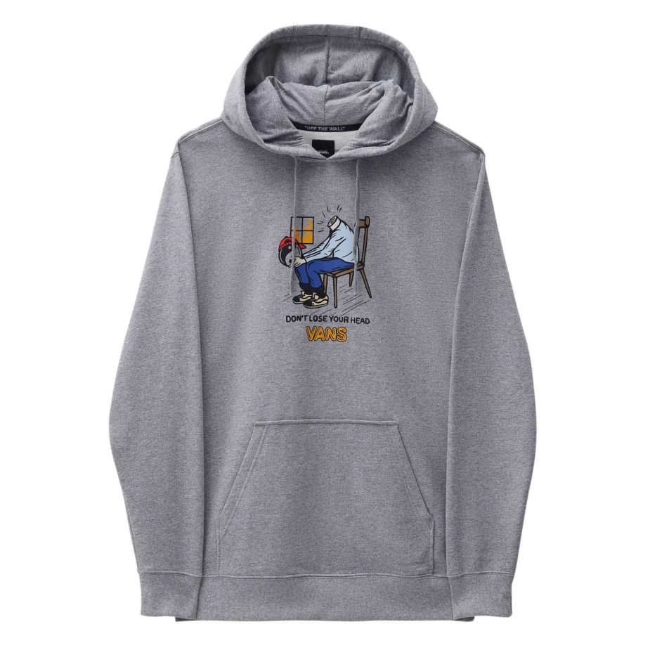 φορτηγά Skate γραφικό πουλόβερ Hoodie γκρι