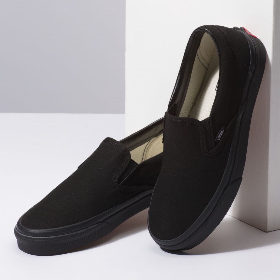 φορτηγά Slip-on μαύρο-μαύρο