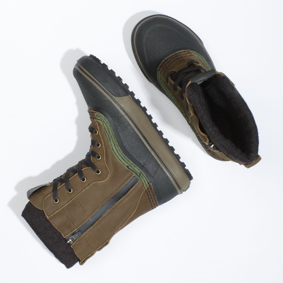 φορτηγά Standard Zip χιόνι Mte καφέ-μαύρο