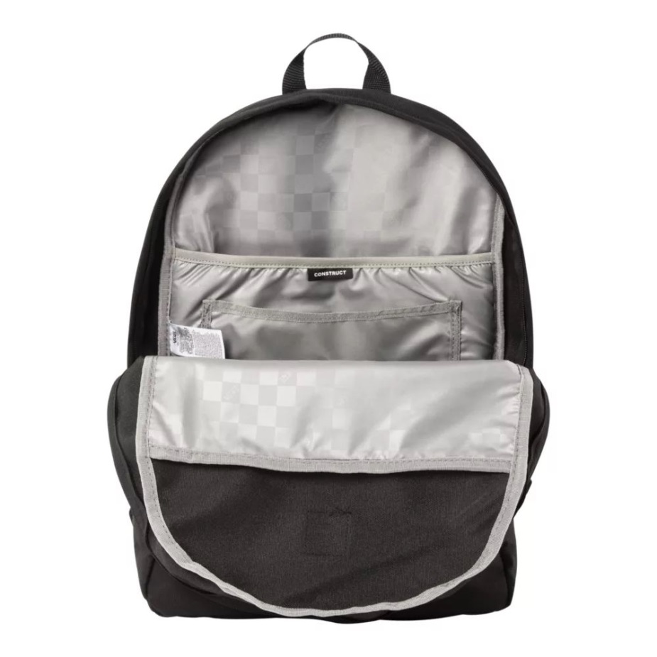 φορτηγά Unisex κατασκευή σχολικό σχολικό σακίδιο πλάτης 21 L μανίκι φορητού υπολογιστή μαύρο-άσπρο