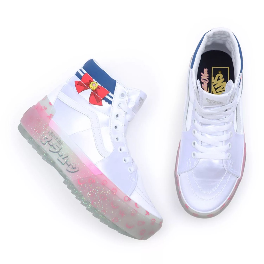 φορτηγά X όμορφος φύλακας Sailor Moon Sk8-hi Stacked Shoes Multi