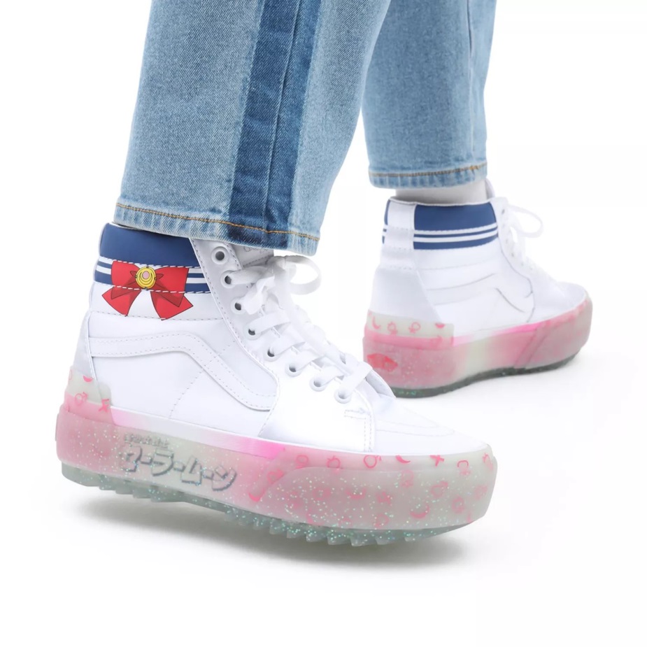 φορτηγά X όμορφος φύλακας Sailor Moon Sk8-hi Stacked Shoes Multi