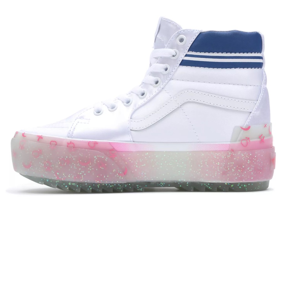 φορτηγά X όμορφος φύλακας Sailor Moon Sk8-hi Stacked Shoes Multi