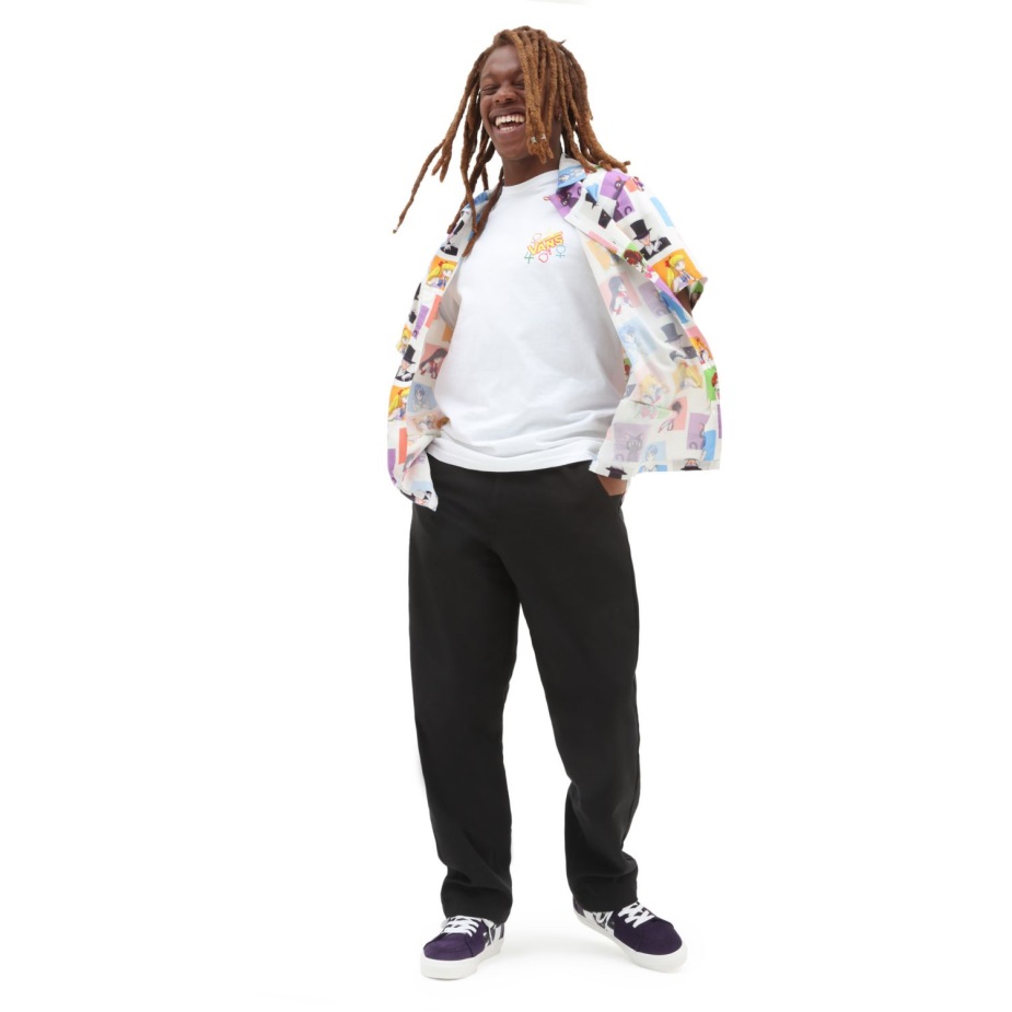 φορτηγά X όμορφος φύλακας Sailor Moon γραφικό μπλουζάκι λευκό