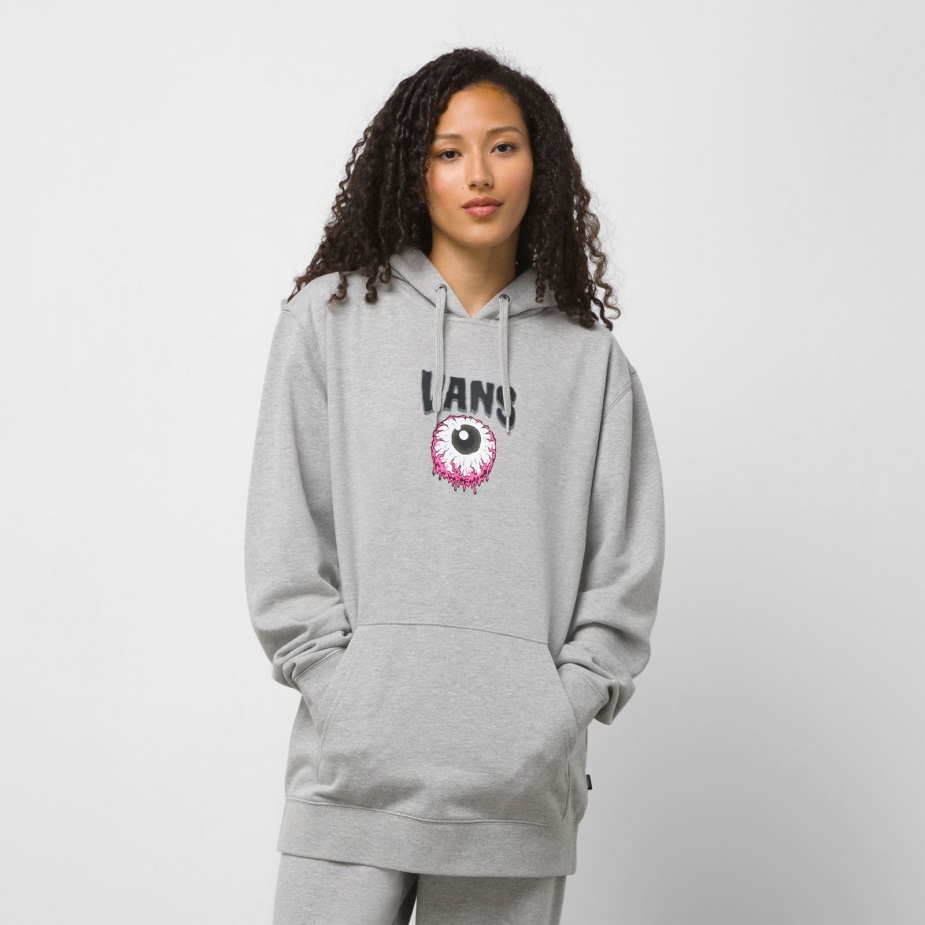 φορτηγά άγρυπνο μάτι πουλόβερ Hoodie τσιμέντο ρείκι