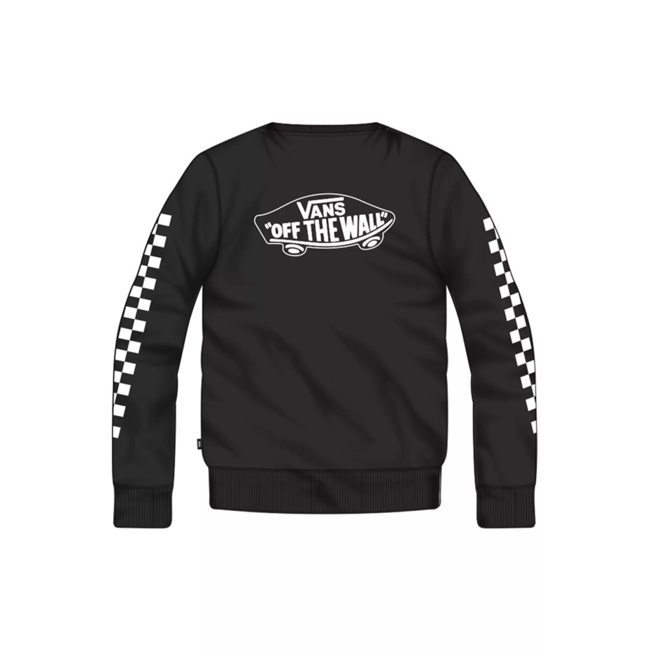 φορτηγά αγόρια έκθεσης πουλόβερ ελέγχου πληρώματος (8-14 ετών) μαύρο