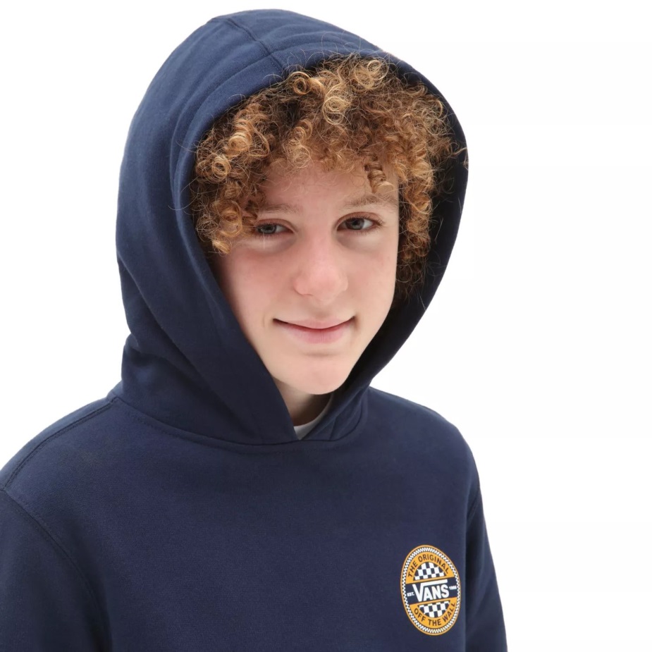 φορτηγά αγόρια κυκλικά πούλο πουλόβερ με κουκούλα (8-14 ετών) μπλε