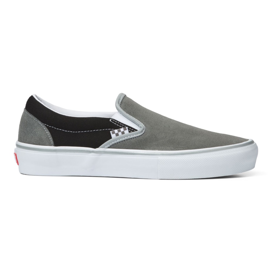 φορτηγά ανακλαστικό Skate Slip-on μαύρο-γκρι