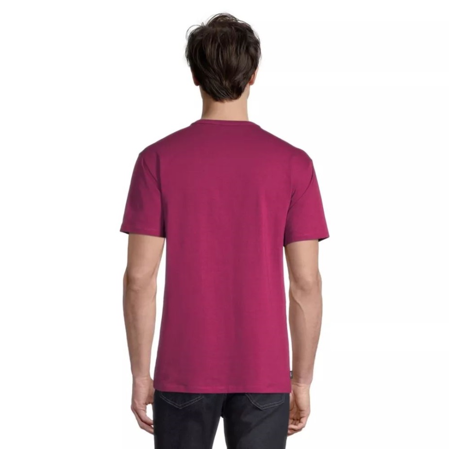 φορτηγά ανδρικά Off The Wall κλασικό μπλουζάκι κοντομάνικο πλήρωμα λαιμόκοψη βαμβακερό λογότυπο μωβ φίλτρο