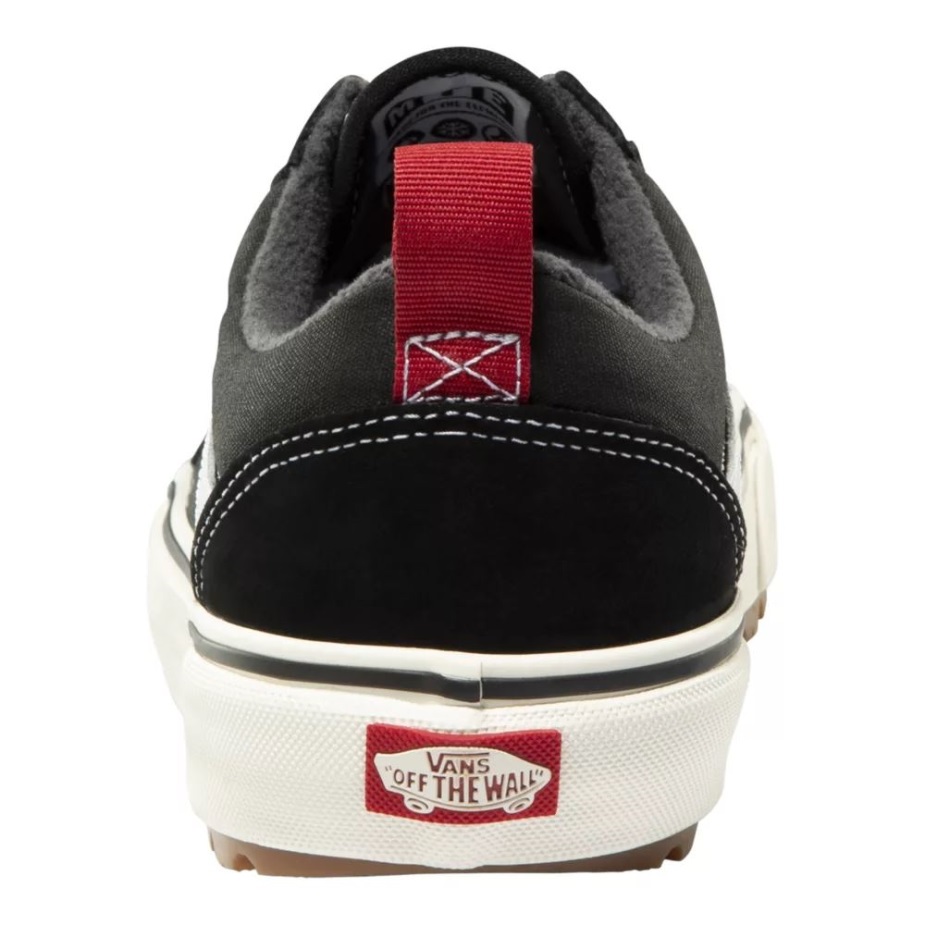 φορτηγά ανδρικά παλιά Skool Mte-1 μπότες ψηλή κορυφή πεζοπορία Casual αδιάβροχο μαύρο-άσπρο