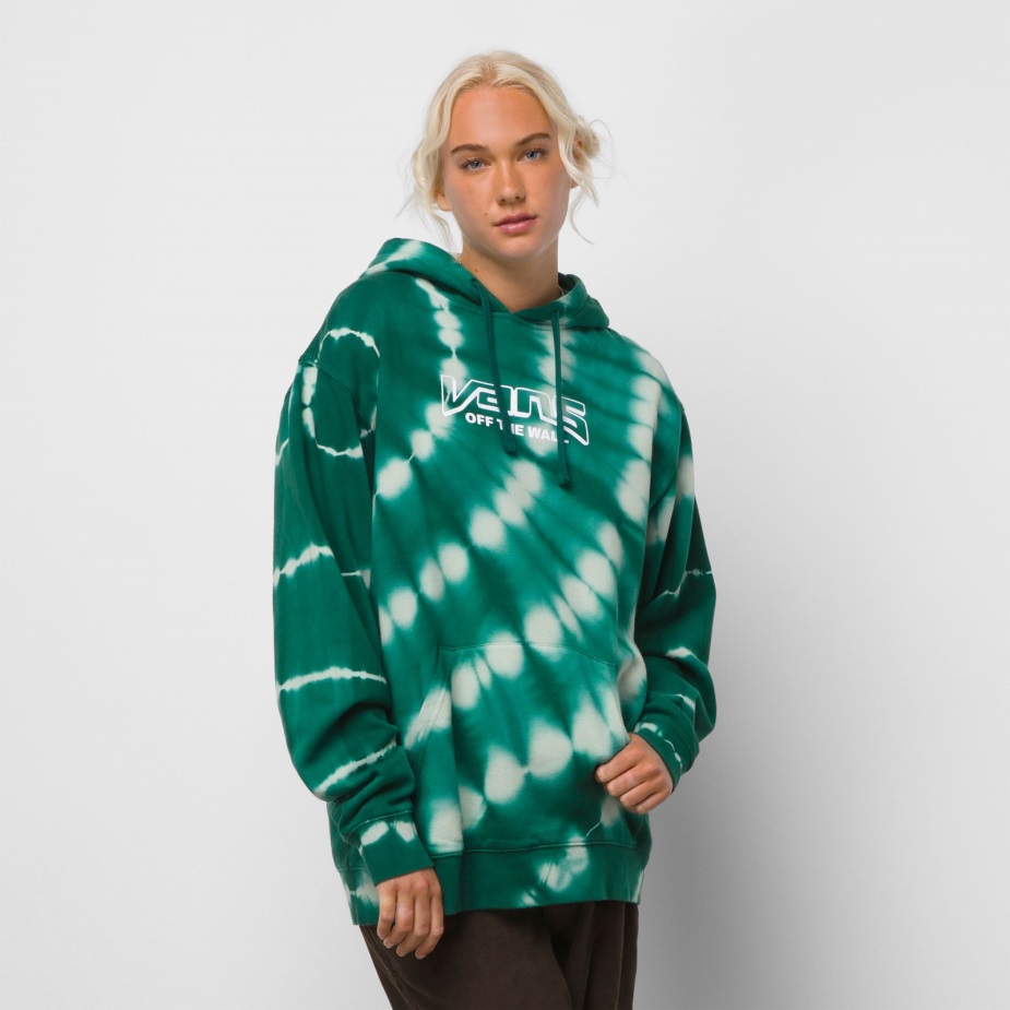 φορτηγά από τον τοίχο γραφική γραβάτα βαφή Hoodie έρημο φασκόμηλο-κήπο