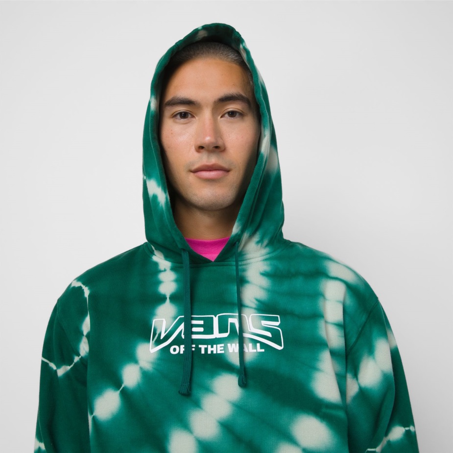 φορτηγά από τον τοίχο γραφική γραβάτα βαφή Hoodie έρημο φασκόμηλο-κήπο