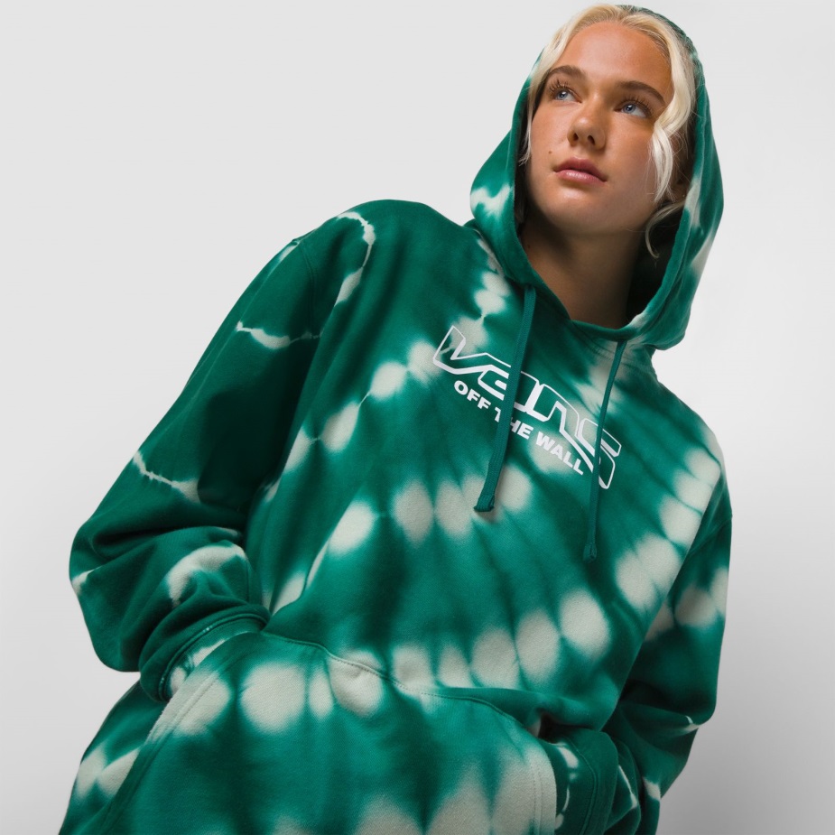 φορτηγά από τον τοίχο γραφική γραβάτα βαφή Hoodie έρημο φασκόμηλο-κήπο