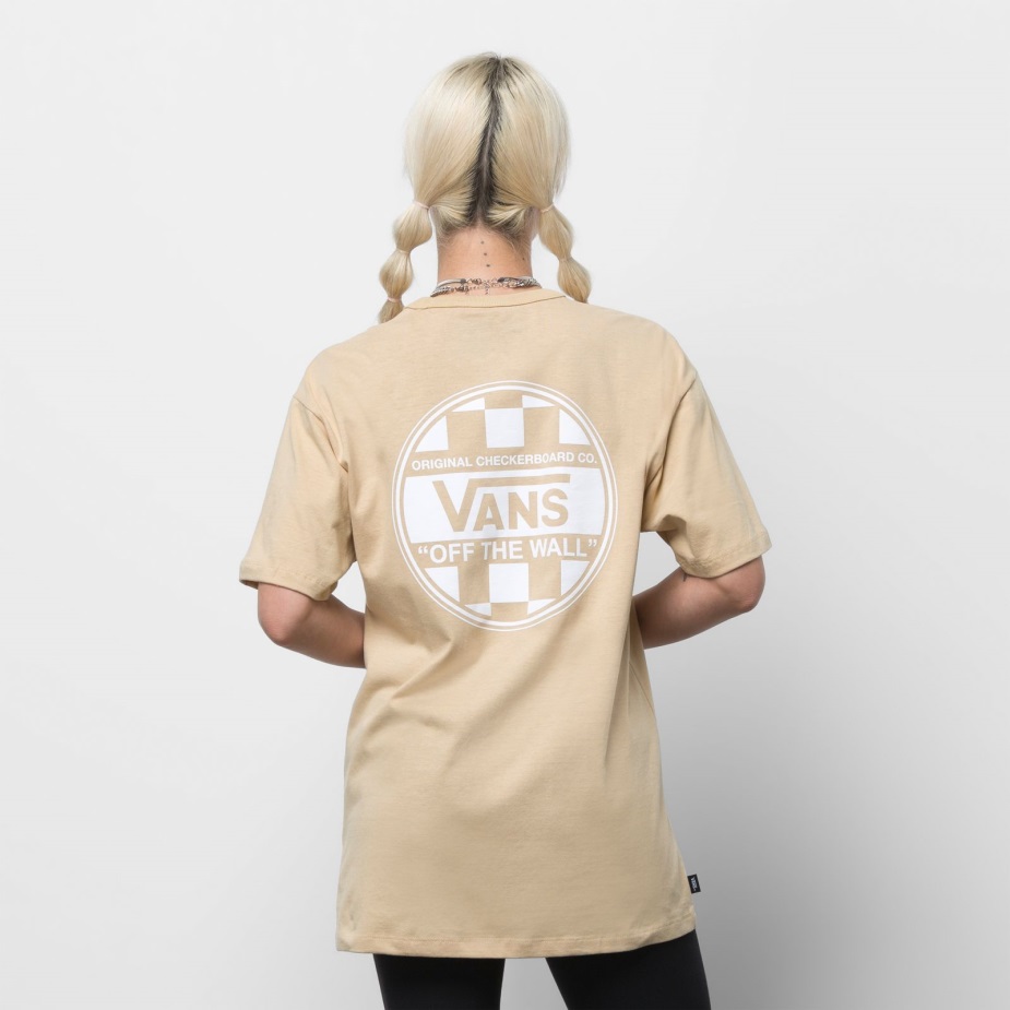 φορτηγά από τον τοίχο ελέγξτε το γραφικό μπλουζάκι Taos Taupe