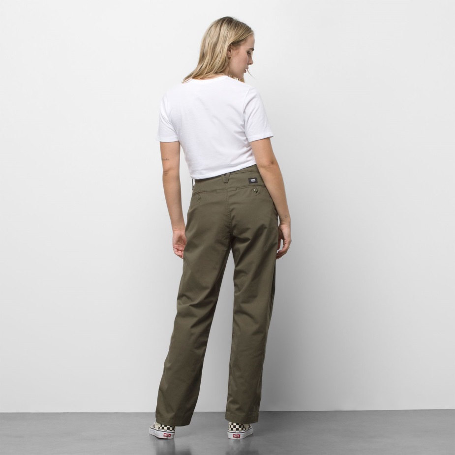 φορτηγά αυθεντικό Chino φαρδύ παντελόνι με φύλλα σταφυλιού άνδρες