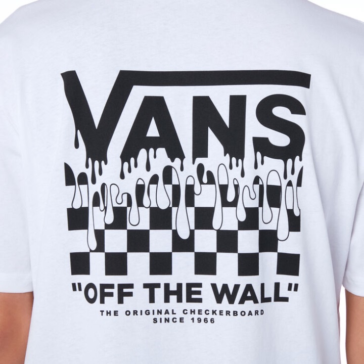 φορτηγά βαφή σταγόνας επιταγής μπλουζάκι λευκό