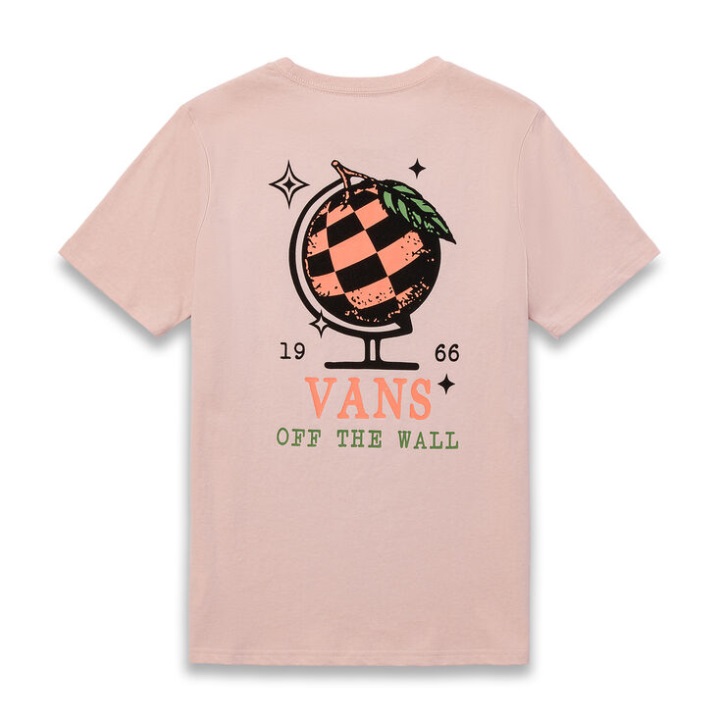 φορτηγά βοτανικός κήπος μπλουζάκι ροδακινί μαστίγιο